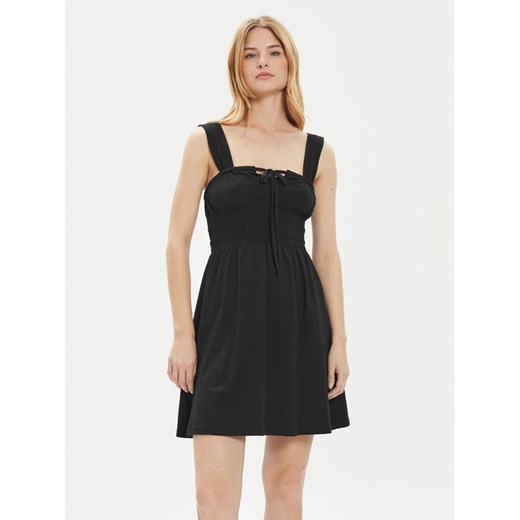 Brave Soul Sukienka letnia LDRJ-627WINONA Czarny Straight Fit ze sklepu MODIVO w kategorii Sukienki - zdjęcie 182683855