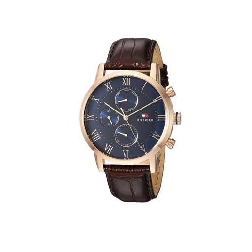 Tommy Hilfiger Zegarek Kane 1791399 Brązowy ze sklepu MODIVO w kategorii Zegarki - zdjęcie 182683865