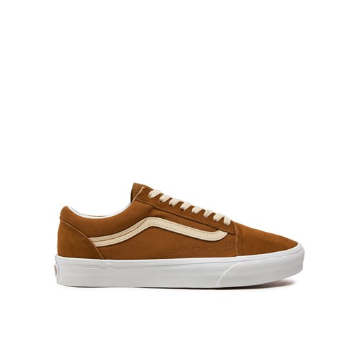 Vans Tenisówki Old Skool VN000CT8DFN1 Brązowy ze sklepu MODIVO w kategorii Trampki damskie - zdjęcie 182683877