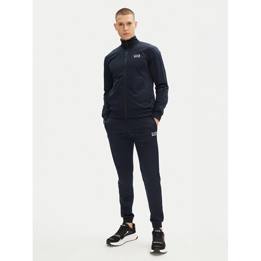 EA7 Emporio Armani Dres 8NPV65 PJHCZ 1562 Granatowy Regular Fit ze sklepu MODIVO w kategorii Dresy męskie - zdjęcie 182683907