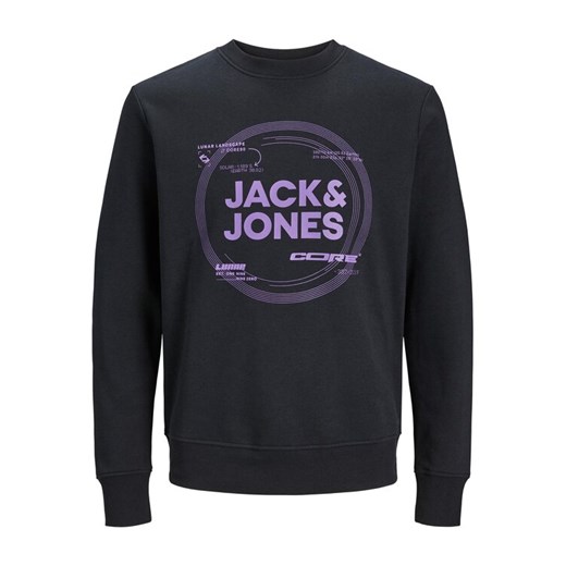 Jack&Jones Junior Bluza 12247681 Czarny Standard Fit ze sklepu MODIVO w kategorii Bluzy chłopięce - zdjęcie 182684009