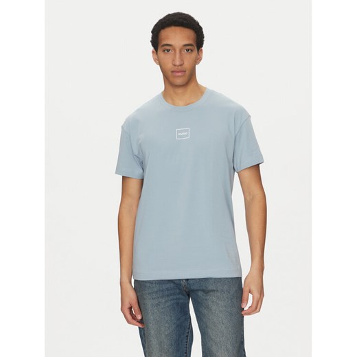 HUGO T-Shirt Laze 50525236 Niebieski Relaxed Fit ze sklepu MODIVO w kategorii T-shirty męskie - zdjęcie 182684046