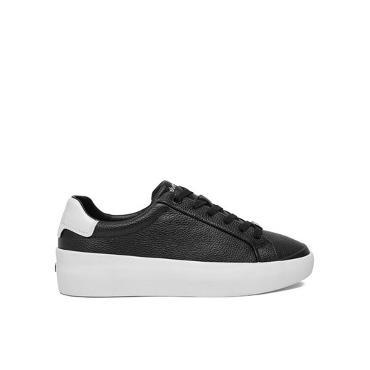 Calvin Klein Sneakersy Vulc Lace Up Lth HW0HW02214 Czarny Calvin Klein 40 MODIVO
