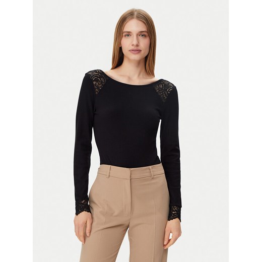 Morgan Body 251-TDENTY Czarny Slim Fit ze sklepu MODIVO w kategorii Bluzki damskie - zdjęcie 182684087