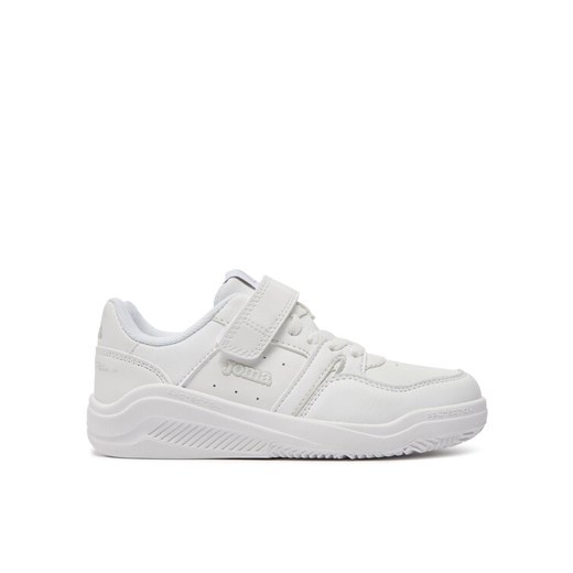 Joma Sneakersy Platea Low Jr 2402 JPLAS2402V Biały ze sklepu MODIVO w kategorii Buty sportowe dziecięce - zdjęcie 182684096