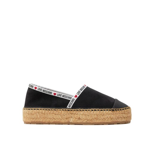 LOVE MOSCHINO Espadryle JA10553G0IIG0000 Czarny ze sklepu MODIVO w kategorii Espadryle damskie - zdjęcie 182684116