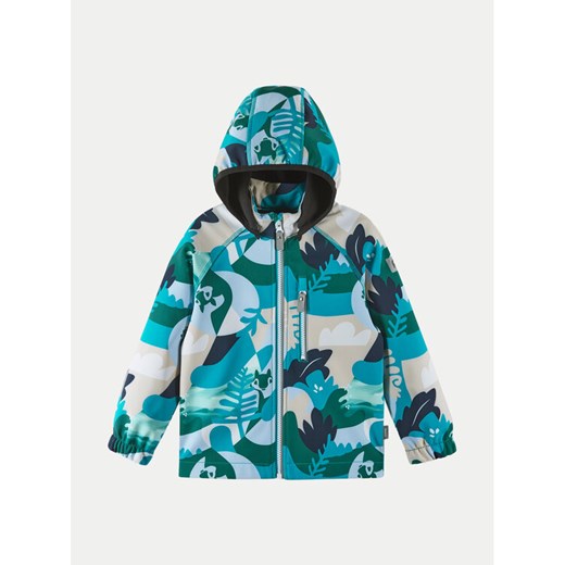 Reima Kurtka softshell 5100009B Beżowy Regular Fit ze sklepu MODIVO w kategorii Kurtki chłopięce - zdjęcie 182684157