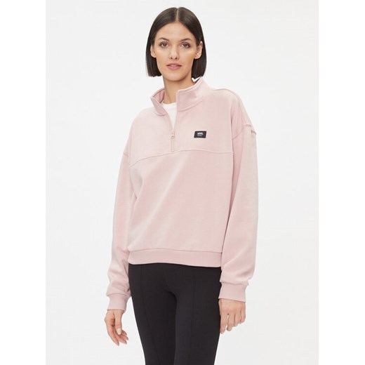 Vans Bluza Leighton Mock Neck Fleece VN000A5VZUL1 Różowy Regular Fit ze sklepu MODIVO w kategorii Bluzy damskie - zdjęcie 182684167