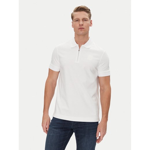 JOOP! Polo 17 JJ-08Brizio 30044699 Biały Modern Fit ze sklepu MODIVO w kategorii T-shirty męskie - zdjęcie 182684185