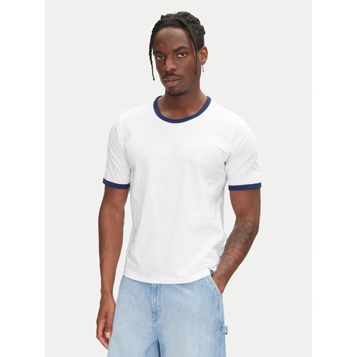Jack&Jones T-Shirt Ringer 12277262 Biały Regular Fit ze sklepu MODIVO w kategorii T-shirty męskie - zdjęcie 182684187