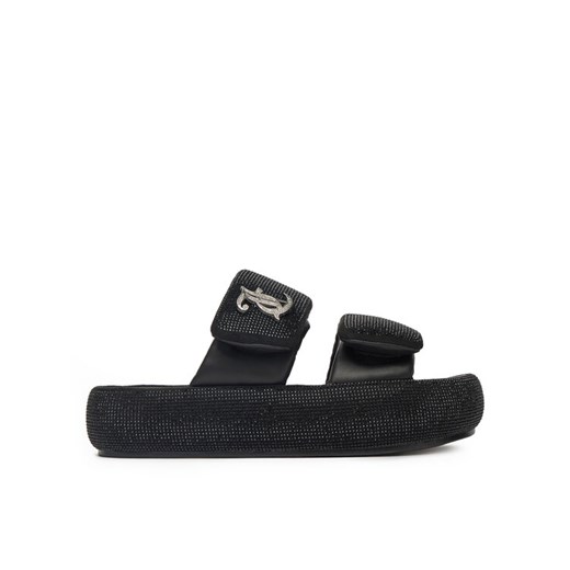 Juicy Couture Klapki WSS21515-02 Czarny ze sklepu MODIVO w kategorii Klapki damskie - zdjęcie 182684207