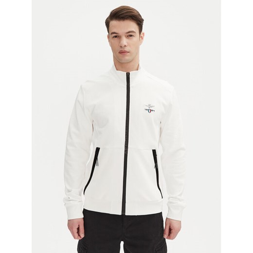 Aeronautica Militare Bluza 251FE1986F581 Biały Regular Fit ze sklepu MODIVO w kategorii Bluzy męskie - zdjęcie 182684217
