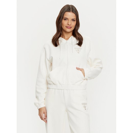 Guess Bluza V5RQ20 KC3D2 Écru Regular Fit ze sklepu MODIVO w kategorii Bluzy damskie - zdjęcie 182684246