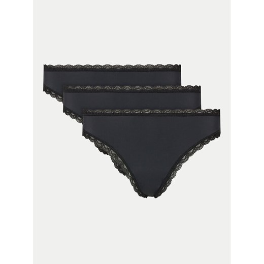 Guess Komplet 3 par fig klasycznych O4YG03 KBS50 Czarny ze sklepu MODIVO w kategorii Majtki damskie - zdjęcie 182684266
