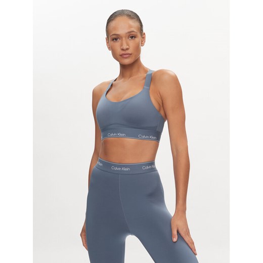Calvin Klein Performance Biustonosz sportowy 00GWS4K193 Niebieski ze sklepu MODIVO w kategorii Biustonosze - zdjęcie 182684296