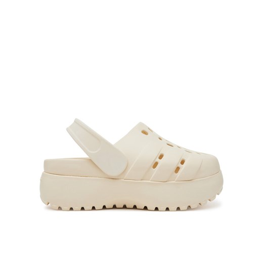 adidas Sandały adilette Platform JP7159 Beżowy ze sklepu MODIVO w kategorii Sandały damskie - zdjęcie 182684436