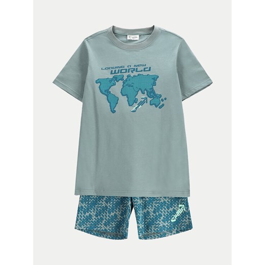 Coccodrillo Piżama WC5448217PJS Khaki Regular Fit ze sklepu MODIVO w kategorii Piżamy dziecięce - zdjęcie 182684506