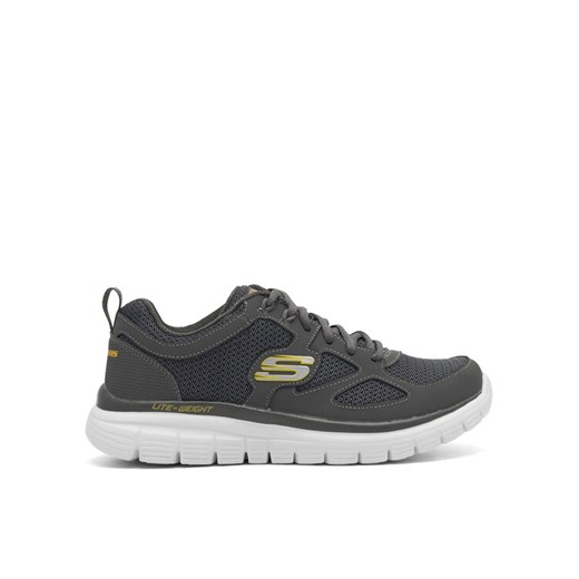 Skechers Sneakersy BURNS AGOURA 52635 CHAR Szary ze sklepu MODIVO w kategorii Buty sportowe męskie - zdjęcie 182684609