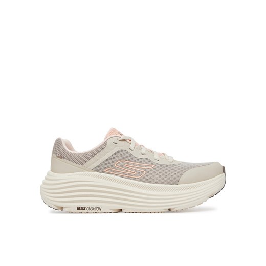 Skechers Sneakersy Max Cushioning Endea 129470/NAT Brązowy ze sklepu MODIVO w kategorii Buty sportowe damskie - zdjęcie 182684618