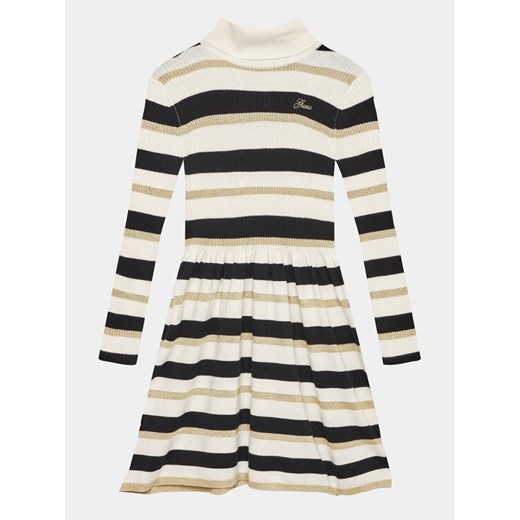 Guess Sukienka dzianinowa J3BK15 Z39U0 Kolorowy Regular Fit ze sklepu MODIVO w kategorii Sukienki dziewczęce - zdjęcie 182684678