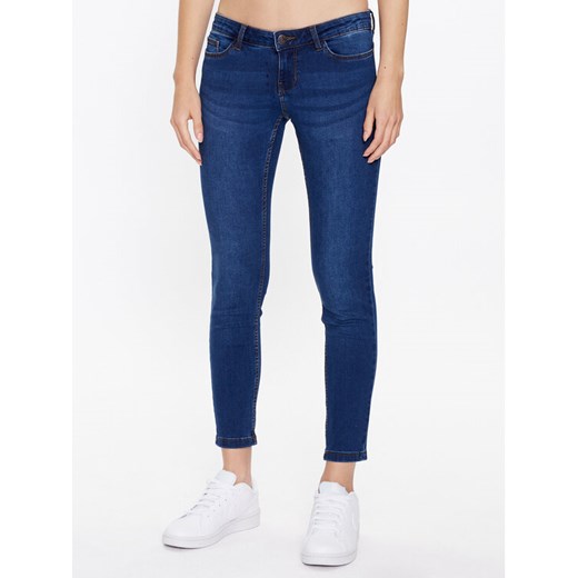 Noisy May Jeansy Allie 27024944 Granatowy Skinny Fit ze sklepu MODIVO w kategorii Jeansy damskie - zdjęcie 182684716