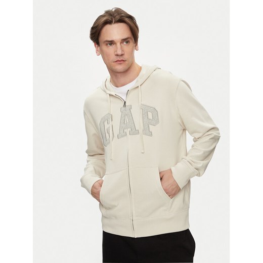 Gap Bluza 868454-05 Beżowy Regular Fit ze sklepu MODIVO w kategorii Bluzy męskie - zdjęcie 182684788