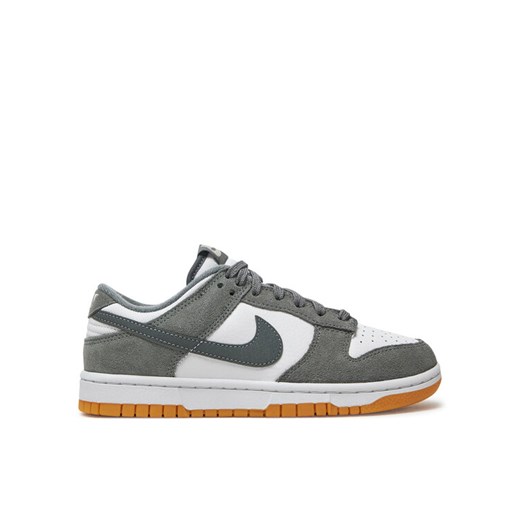 Nike Sneakersy Dunk Low FV0389 100 Szary ze sklepu MODIVO w kategorii Buty sportowe damskie - zdjęcie 182684836