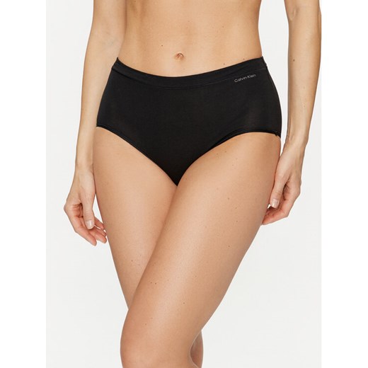 Calvin Klein Underwear Figi klasyczne z wysokim stanem 000QD5173E Czarny ze sklepu MODIVO w kategorii Majtki damskie - zdjęcie 182684846