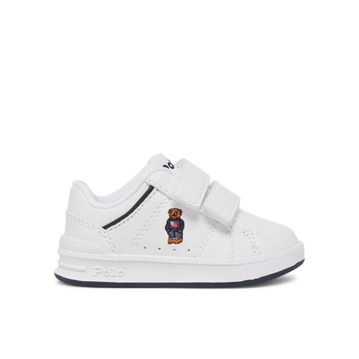 Polo Ralph Lauren Sneakersy Heritage Court IV Ezz Bear RL02931101 Biały ze sklepu MODIVO w kategorii Buty sportowe dziecięce - zdjęcie 182684866
