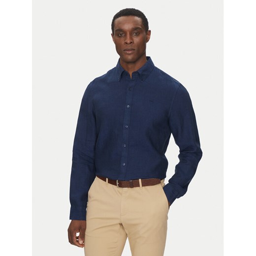 Michael Kors Koszula CS4400H4YT Granatowy Relaxed Fit ze sklepu MODIVO w kategorii Koszule męskie - zdjęcie 182684886