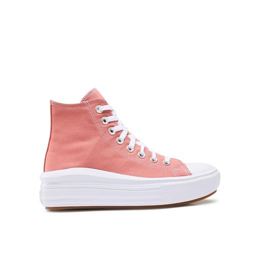 Converse Trampki Chuck Taylor All Star Move A06136C Różowy ze sklepu MODIVO w kategorii Trampki damskie - zdjęcie 182684887