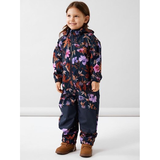 NAME IT Kombinezon zimowy 13214569 Granatowy Regular Fit ze sklepu MODIVO w kategorii Kombinezony dziewczęce - zdjęcie 182684905