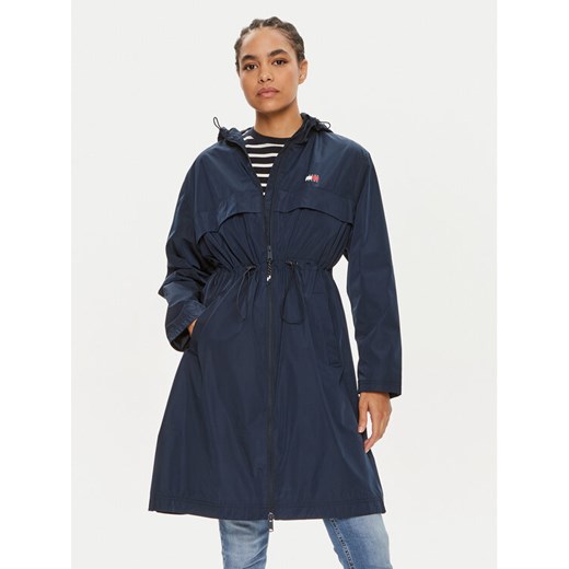 Tommy Jeans Parka Chicago DW0DW18305 Granatowy Regular Fit ze sklepu MODIVO w kategorii Parki damskie - zdjęcie 182684908