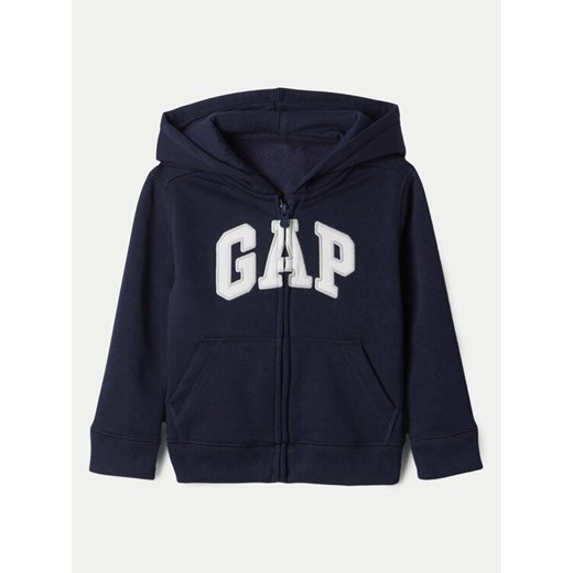 Gap Bluza 619017-04 Granatowy Regular Fit ze sklepu MODIVO w kategorii Bluzy chłopięce - zdjęcie 182684946