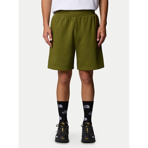 The North Face Szorty sportowe Easy NF0A8C2S Zielony Regular Fit ze sklepu MODIVO w kategorii Spodenki męskie - zdjęcie 182684959