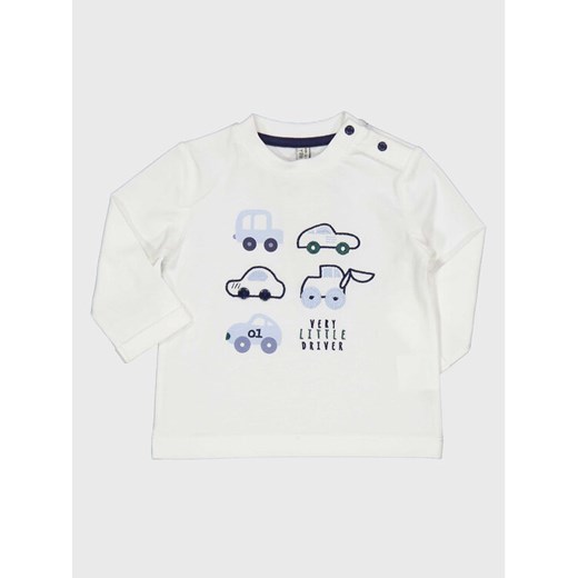 Birba Trybeyond Bluzka 999 54015 00 Biały Regular Fit ze sklepu MODIVO w kategorii T-shirty chłopięce - zdjęcie 182685055