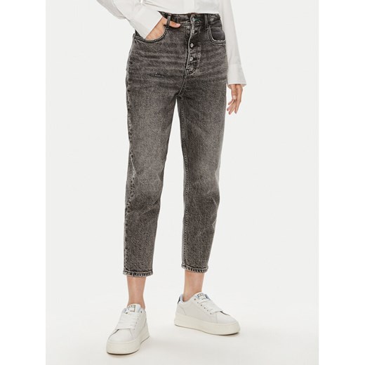 Tommy Jeans Jeansy DW0DW18174 Szary Mom Fit ze sklepu MODIVO w kategorii Jeansy damskie - zdjęcie 182685148