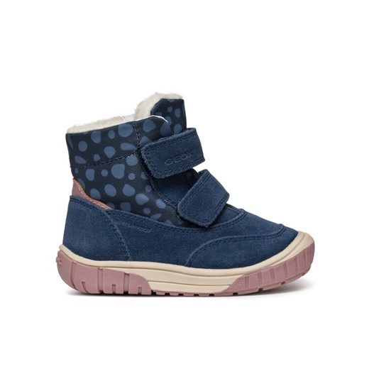 Geox Kozaki B Omar Girl Wpf B462LB 022MN C4002 M Granatowy ze sklepu MODIVO w kategorii Buty zimowe dziecięce - zdjęcie 182685165