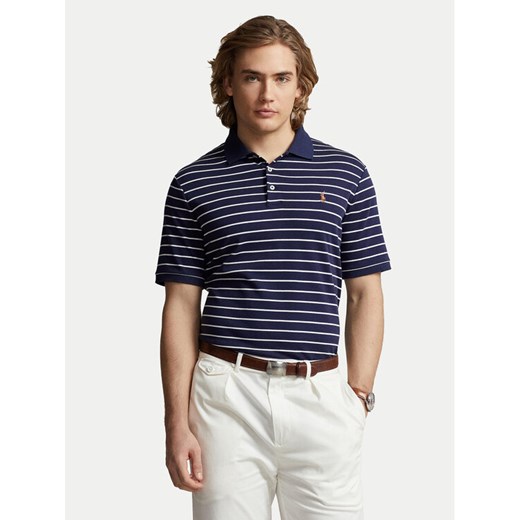 Polo Ralph Lauren Polo 710870545002 Granatowy Slim Fit ze sklepu MODIVO w kategorii T-shirty męskie - zdjęcie 182685186