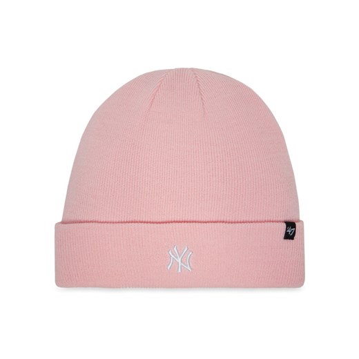 47 Brand Czapka New York Yankees Classic B-CFDCN17ACE Różowy ze sklepu MODIVO w kategorii Czapki zimowe damskie - zdjęcie 182685217