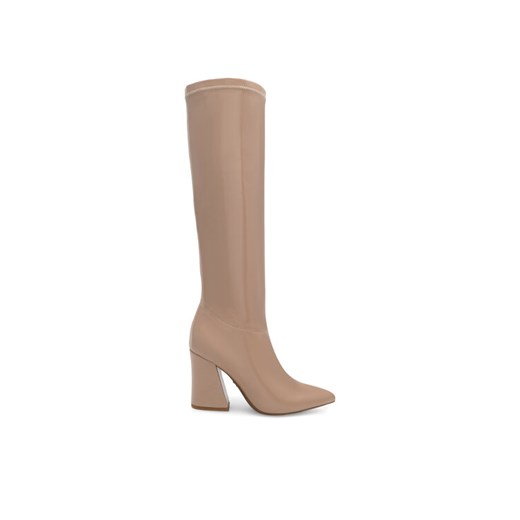 Nine West Kozaki SHARLEEZ 13196H Beżowy ze sklepu MODIVO w kategorii Kozaki damskie - zdjęcie 182685335