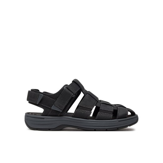 Clarks Sandały Saltway Cove 26176899 Czarny ze sklepu MODIVO w kategorii Sandały męskie - zdjęcie 182685368