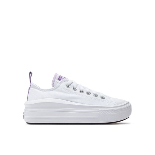 Converse Trampki Chuck Taylor All Star Move Color Pop Platform 271717C Biały ze sklepu MODIVO w kategorii Trampki dziecięce - zdjęcie 182685376