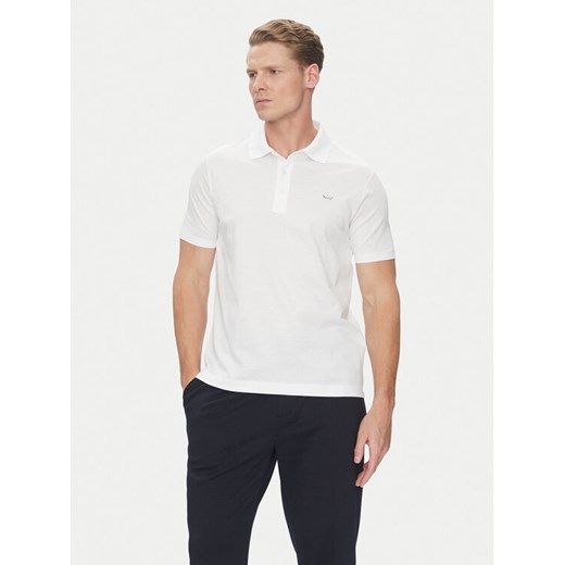 Paul&Shark Polo 25411232 Biały Regular Fit ze sklepu MODIVO w kategorii T-shirty męskie - zdjęcie 182685505