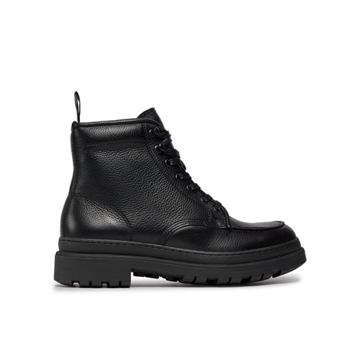 Polo Ralph Lauren Kozaki 812913536001 Czarny ze sklepu MODIVO w kategorii Buty zimowe męskie - zdjęcie 182685525