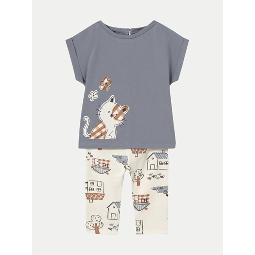 Mayoral Komplet t-shirt i legginsy 1738 Kolorowy Regular Fit ze sklepu MODIVO w kategorii Komplety niemowlęce - zdjęcie 182685547
