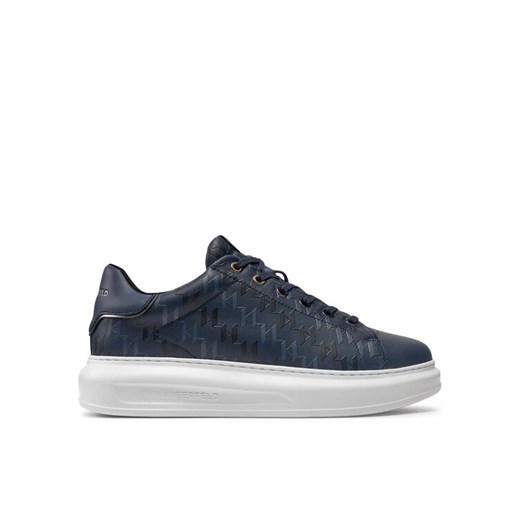 KARL LAGERFELD Sneakersy KL52572 Granatowy ze sklepu MODIVO w kategorii Trampki męskie - zdjęcie 182685565