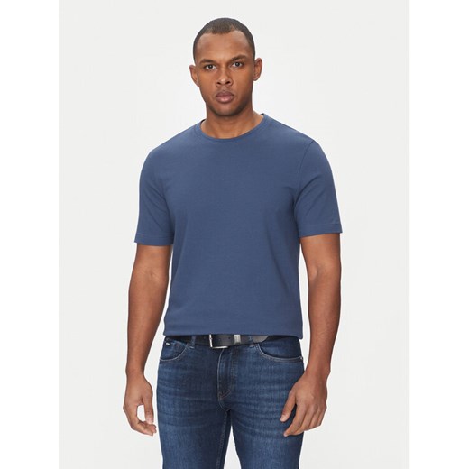 BOSS T-Shirt Tiburt 240 50452680 Niebieski Regular Fit ze sklepu MODIVO w kategorii T-shirty męskie - zdjęcie 182685625