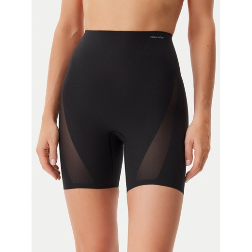 Calvin Klein Underwear Bielizna modelująca dolna Stay Put Mesh LV00QF8168 Czarny ze sklepu MODIVO w kategorii Bielizna wyszczuplająca - zdjęcie 182685668