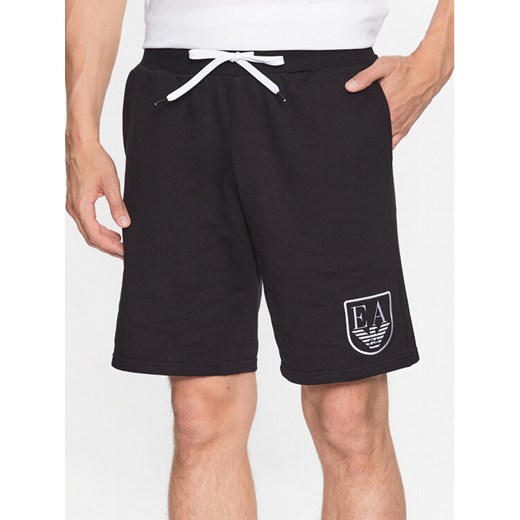 Emporio Armani Underwear Szorty sportowe 111004 3R573 00020 Czarny Regular Fit L MODIVO